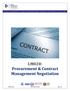LM028: Procurement & Contract Management Negotiation
