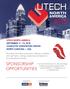 SPONSORSHIP OPPORTUNITIES UTECH NORTH AMERICA SEPTEMBER 11-13, 2018 CHARLOTTE CONVENTION CENTER NORTH CAROLINA USA
