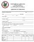 TOWNSHIP OF ABINGTON 1176 Old York Road Abington, Pennsylvania Tel # Fax # Application for Employment