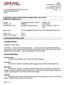 Page: 1 SAFETY DATA SHEET Revision Date: 02/03/2011 Print Date: 4/7/2011 MSDS Number: R Version: 1.11