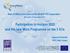 Participation in Horizon 2020 and the new Work Programme on the 3 SCs