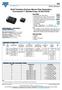 Solid Tantalum Surface Mount Chip Capacitors TANTAMOUNT, Molded Case, Hi-Rel COTS