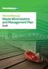 Horowhenua Waste Minimisation and Management Plan Draft
