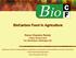 BioCarbon Fund in Agriculture