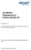 ab Angiotensin II Human ELISA Kit