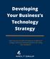 Developing Your Business s Technology Strategy
