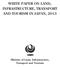 WHITE PAPER ON LAND, INFRASTRUCTURE, TRANSPORT AND TOURISM IN JAPAN, 2013