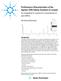 Performance Characteristics of the Agilent 1220 Infinity Gradient LC system