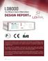 LD8000. DESIGN REPORT v2. Trace Nitrogen in Argon or Helium analyzer