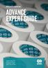 Adding more to adhesive tape ADVANCE EXPERT GUIDE. August Advance Tapes, a UK leading manufacturer and supplier of high quality adhesive tapes