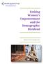 Linking Women s Empowerment and the Demographic Dividend