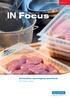 FRESH INNOVATIONS FRESH MEAT. ocus. Innovative packaging solutions for fresh meat