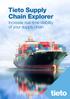 Tieto Supply Chain Explorer Increase real-time visibility of your supply chain