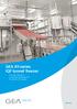GEA AY-series IQF tunnel freezer. In touch with GEA Long Wave Fluidization for perfect IQF quality