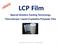 LCP Film Special Solution Casting Technology Thermotropic Liquid Crystalline Polyester Film