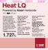 HEAT LQ Booklet En Size: 3.25 w x 3.5 h Prints: PMS 187 Red & Black. Created: Oct Updated May