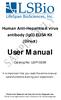 User Manual. Human Anti-Hepatitis A virus antibody (IgG) ELISA Kit (Direct) Catalog No. LS-F10238