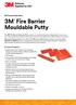 3M Fire Barrier Mouldable Putty