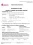 Material Safety Data Sheet MILDRAW HD LUBE SYNTHETIC STAMPING AND DRAWING LUBRICANT