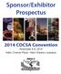 Sponsor/Exhibitor Prospectus 2014 COCSA Convention