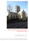 Stage C Design Report for Reordering Proposals St Mary, Melton Mowbray