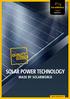 QUALITY SOLAR POWER TECHNOLOGY MADE BY SOLARWORLD