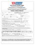 APPLICATION FOR EMPLOYMENT General, Office, Clerical, Operations & Management
