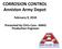 CORROSION CONTROL Anniston Army Depot