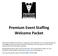 Premium Event Staffing Welcome Packet