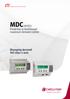 MDC series. Predictive or level-based maximum demand control. Managing demand 365 days a year. Measurement and Control