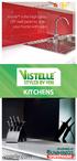 Vistelle is the high-gloss DIY wall panel to style your home with ease. KITCHENS. vistelle.com