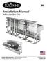Installation Manual. Modular Bar Die. Krowne Metal Corporation 100 Haul Rd. Wayne, NJ Toll Free: (800) Fax: (973)