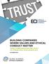 BUILDING COMPANIES WHERE VALUES AND ETHICAL CONDUCT MATTER ETHICS SURVEY TM GLOBAL BUSINESS USING COMMUNICATION AND TRUST TO STRENGTHEN YOUR WORKPLACE