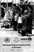 unicef The Second National Sanitation Week in anmar 30; : Ma'rch - S April,199! g^? M Y A N IWI A