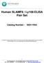 Human SLAMF6 / Ly108 ELISA Pair Set