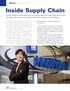 Inside Supply Chain. Interview by Victoria Cooper