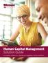 Human Capital Management Solution Guide