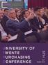 5TH UNIVERSITY OF TWENTE PURCHASING CONFERENCE OF MARCH