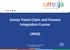 Umoja Travel Claim and Finance Integration Course UNHQ
