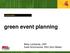 sustainability green event planning
