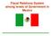 Fiscal Relations System among levels of Government in Mexico
