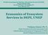 Economics of Ecosystem Services in DEPI, UNEP
