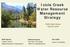 Icicle Creek Water Resource Management Strategy