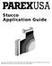 Stucco Application Guide