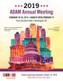 ADAM Annual Meeting. FEBRUARY 26-28, 2019 EXHIBITS OPEN FEBRUARY 27 Omni Shoreham Hotel Washington, DC