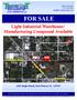 John Goodman (772) FOR SALE. Light Industrial Warehouse/ Manufacturing Compound Available