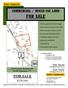 FOR SALE FOR SALE COMMERCIAL / MIXED USE LAND $239,000. John Jensen Judy Walsh