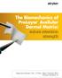 The Biomechanics of ProLayer Acellular Dermal Matrix: suture retention strength