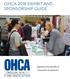 OHCA 2018 EXHIBIT AND SPONSORSHIP GUIDE
