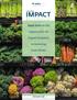 Jesse Fink on the. Opportunity for. Impact Investors. in Reducing. Food Waste